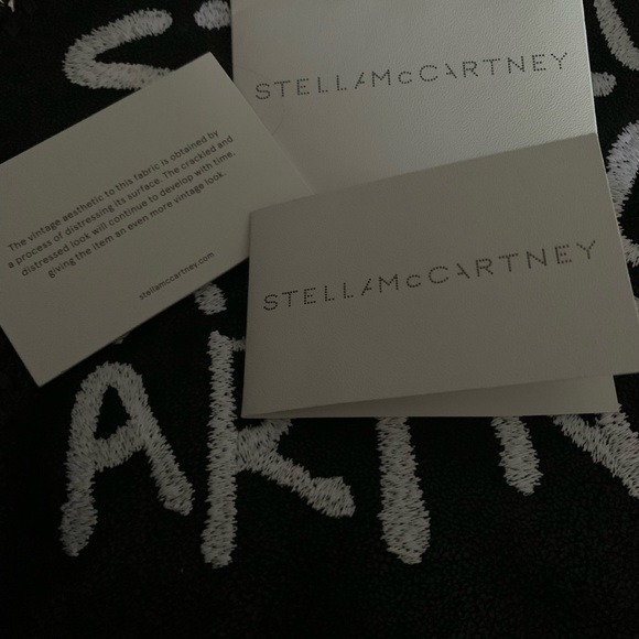 STELLA MCCARTNEY graffiti
x Ed Curtis Falabella Mini tote~AUTHENTIC - Picture 8 of 10